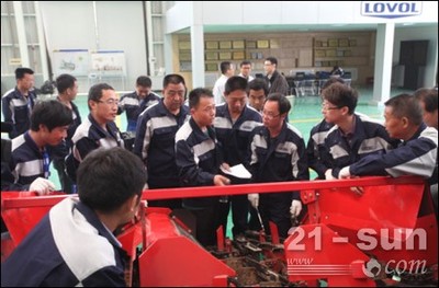 福田雷沃助推农机合作组织作业能力提升 农业机械化迈上新台阶